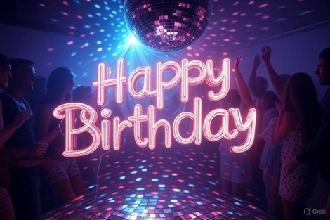 Birthday party DJ and disco services