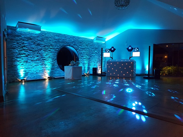 Wedding DJ Setup at the Boathouse in Ormesby